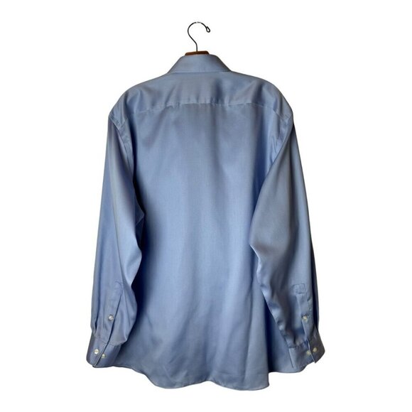 Michael Michael Kors‎ Shirt Men XL Blue Regular Fit Non Iron Button Down Preppy - Picture 2 of 8